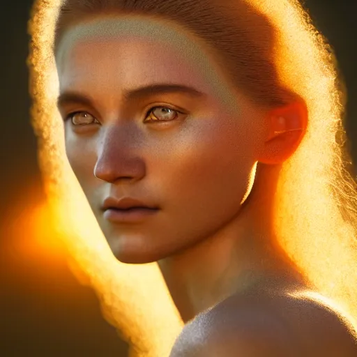 Image similar to photographic portrait of a stunningly beautiful renaissance tribal sherpa female in soft dreamy light at sunset, contemporary fashion shoot, by edward robert hughes, annie leibovitz and steve mccurry, david lazar, jimmy nelsson, breathtaking, 8 k resolution, extremely detailed, beautiful, establishing shot, artistic, hyperrealistic, beautiful face, octane render