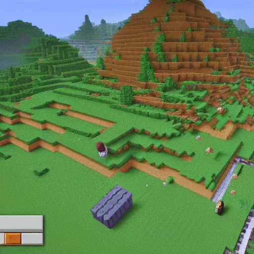 Prompt: Naruto playing Minecraft, 4k resolution, highly detailed