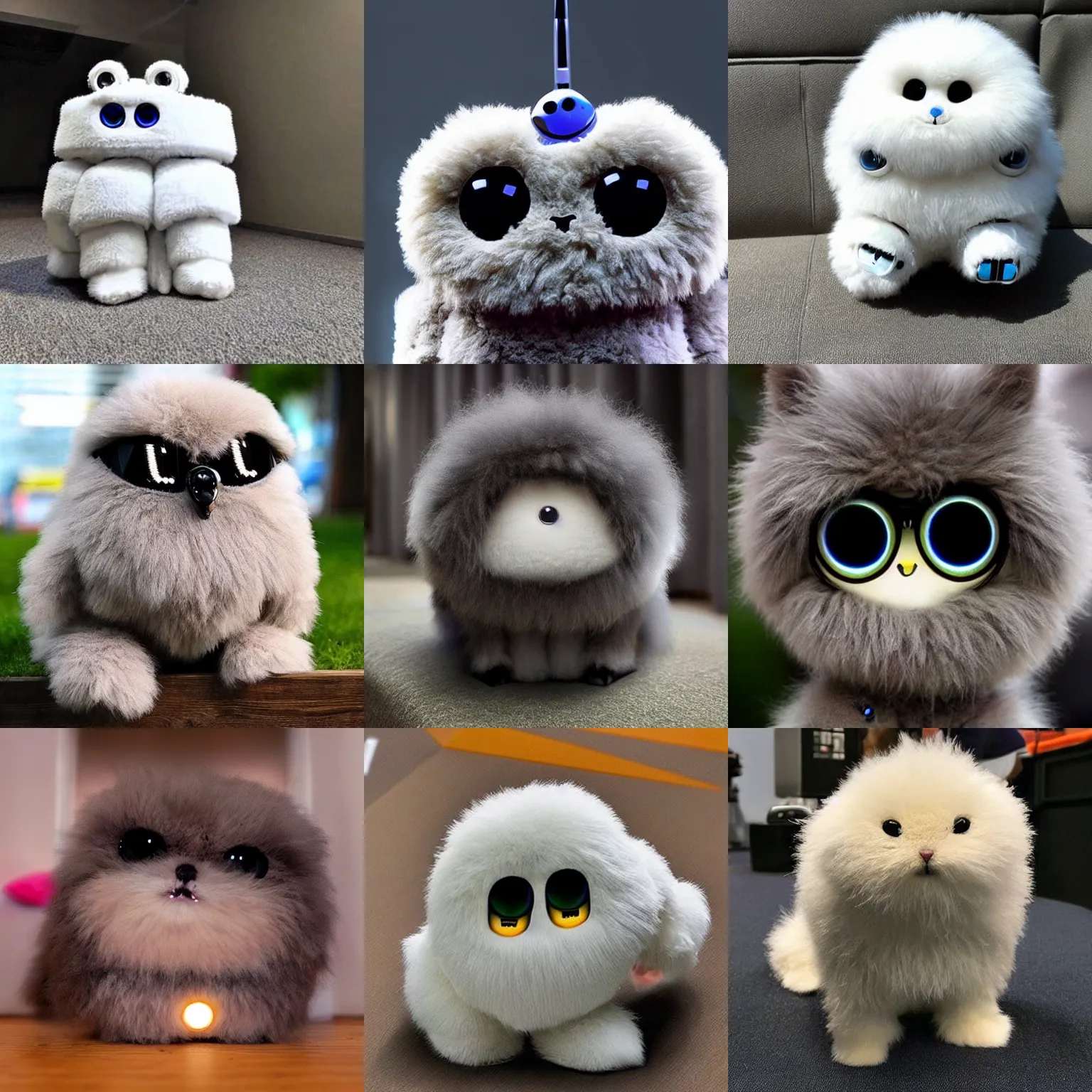 Prompt: <picture quality=hd+ mode='attention grabbing'>an adorable fluffy robot is actually the deadliest creature in the known universe</picture>