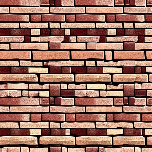 Prompt: realistic seamlessly tiling brick texture