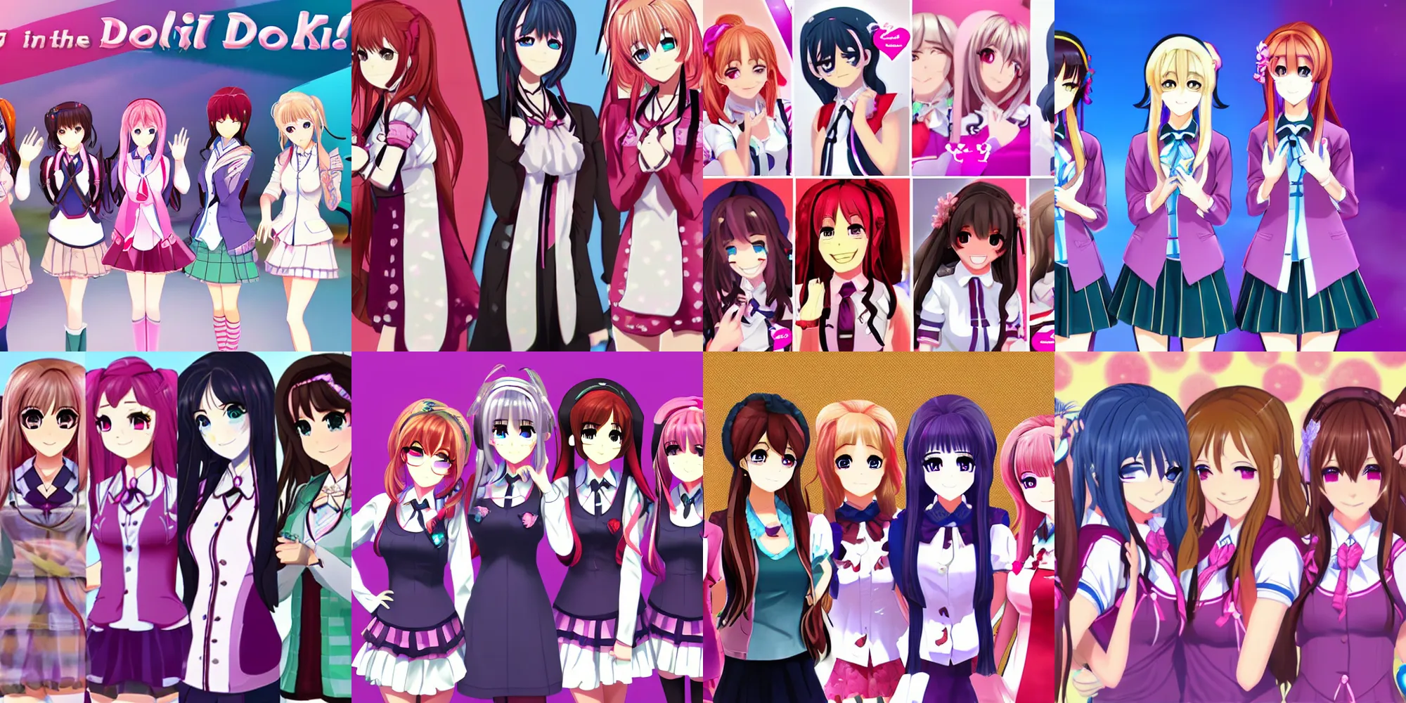 Doki Doki Literature Club Characters