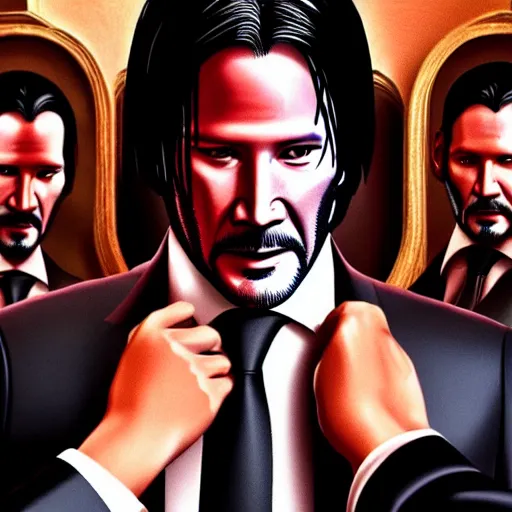 Prompt: John wick in indian outfit, hyperrealistic, photorealistic, 8k,