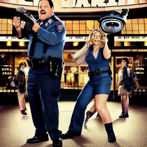 Image similar to Movie Poster for Paul Blart 3: More Mall More Cop