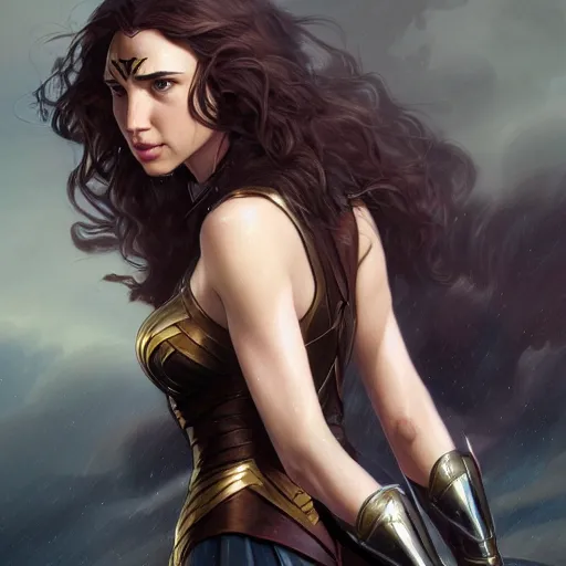 Prompt: ultra realistic illustration, gal gadot as hermione anime, intricate, elegant, highly detailed, digital painting, artstation, concept art, smooth, sharp focus, illustration, art by artgerm and greg rutkowski and alphonse mucha and wlop