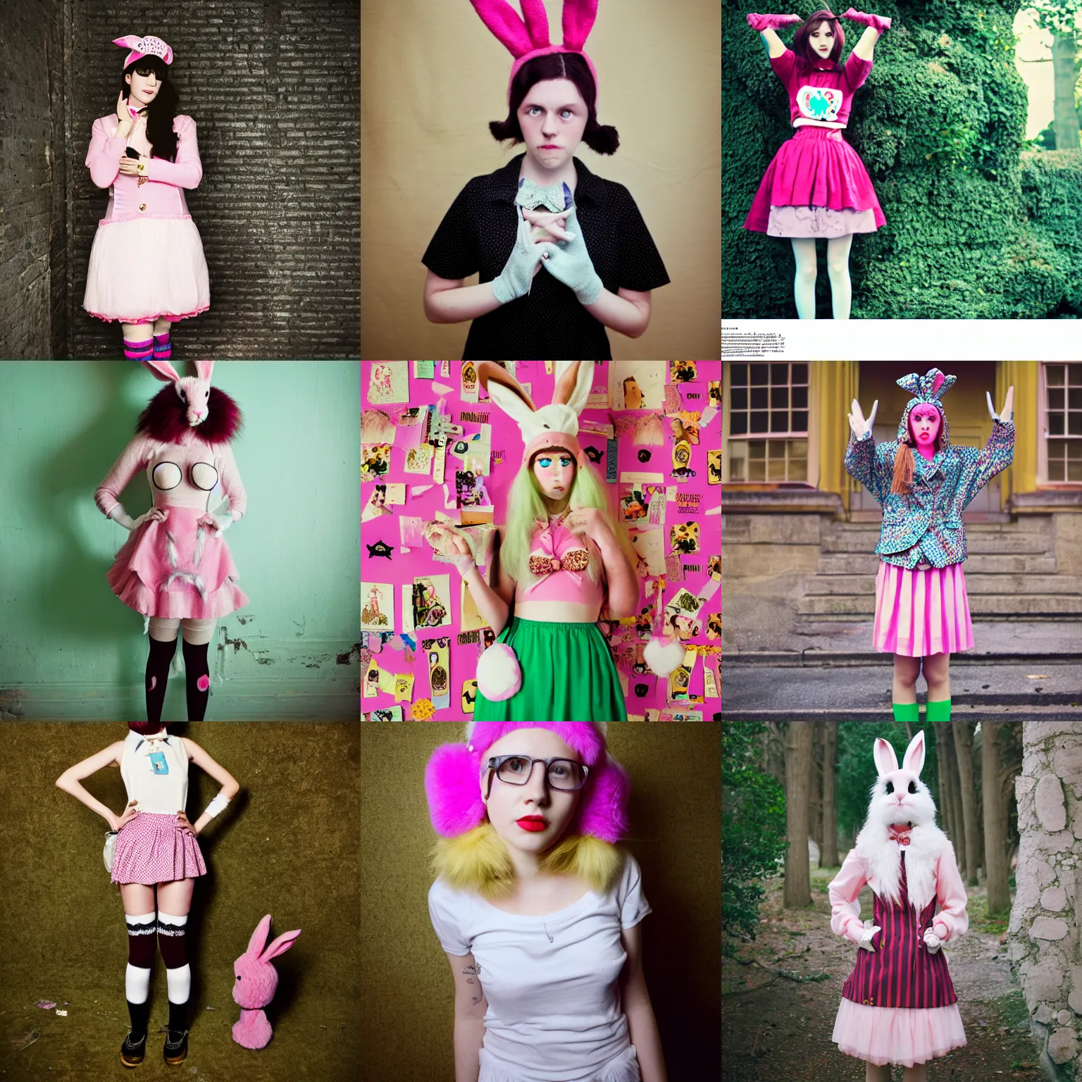 Photo Of A Twenty Year Old Woman In Bunnypunk Fashion Stable 