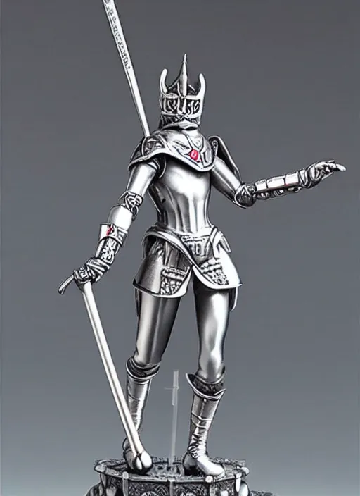 Image similar to 80mm, resin detailed model figure of Alchemy Imperial Princess knight gothic silver