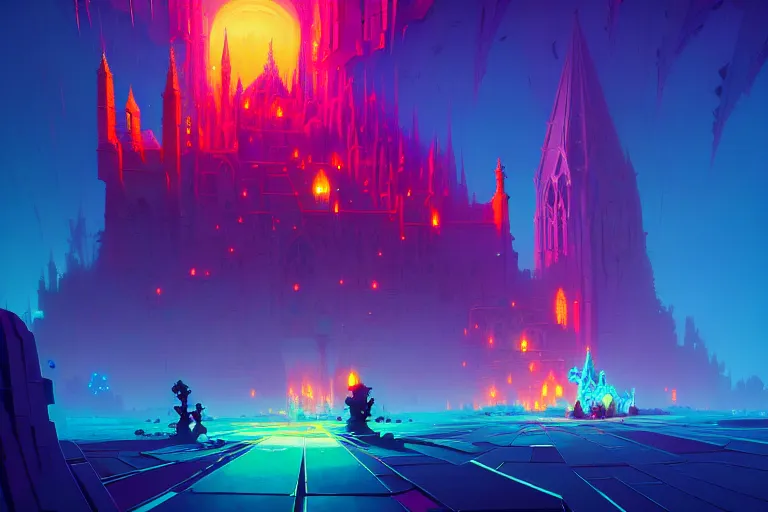 Image similar to the power crystals are unstable and threaten the cathedral, beautiful detailed, cinematic, strong lighting, hi - fructose art magazine, by anton fadeev and paul lehr and david heskin and josan gonzalez, 8 k