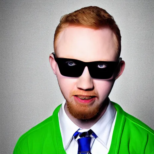 paymoneywubby wearing green - screen suit with black | Stable Diffusion | OpenArt