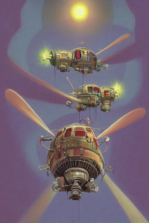 Image similar to irish linen mosquito,art by Angus McKie and Rowena Morrill and Ken Kelly,trending on artstation, skinny lighting microscopic view,multiple exposure ,muted colors,illustrator,photorealistic,Howl’s Moving Castle ,