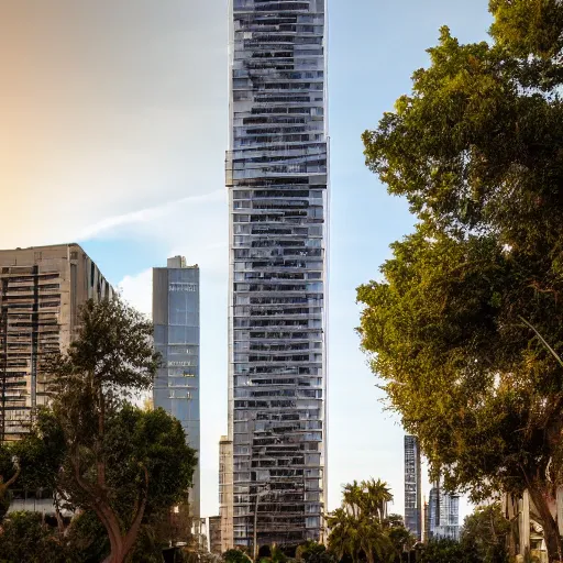 the first 1 mile tall building in sunset | Stable Diffusion | OpenArt