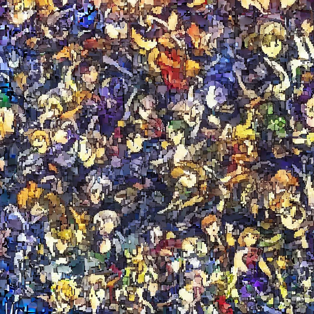 Prompt: highly detailed pixel art of a jrpg character