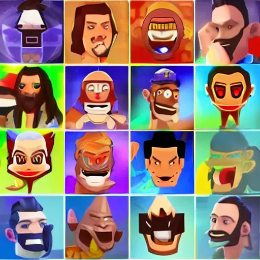 Image similar to Twitch.tv omegalul pogchamp emotes