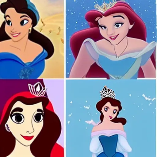 Image similar to who is the most beautiful Disney princess?