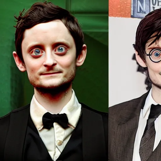 Image similar to Elijah Wood as Harry Potter