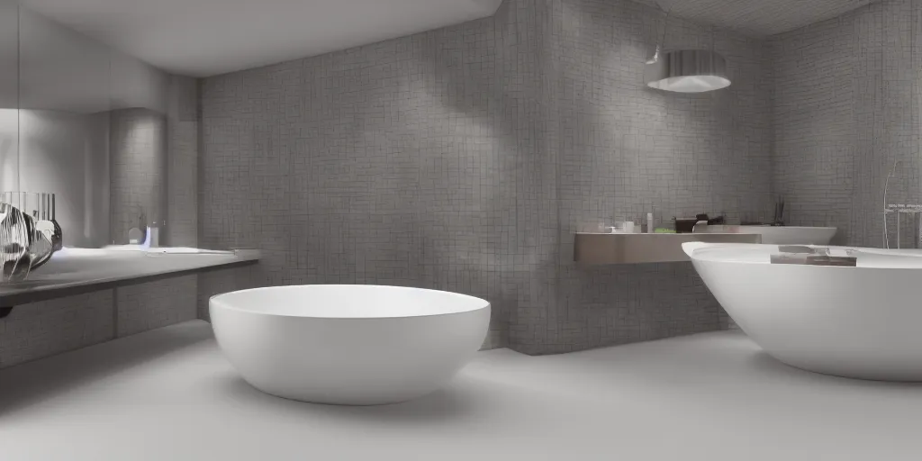 Image similar to nutella bath, high end, octane render, high detailed, luxury