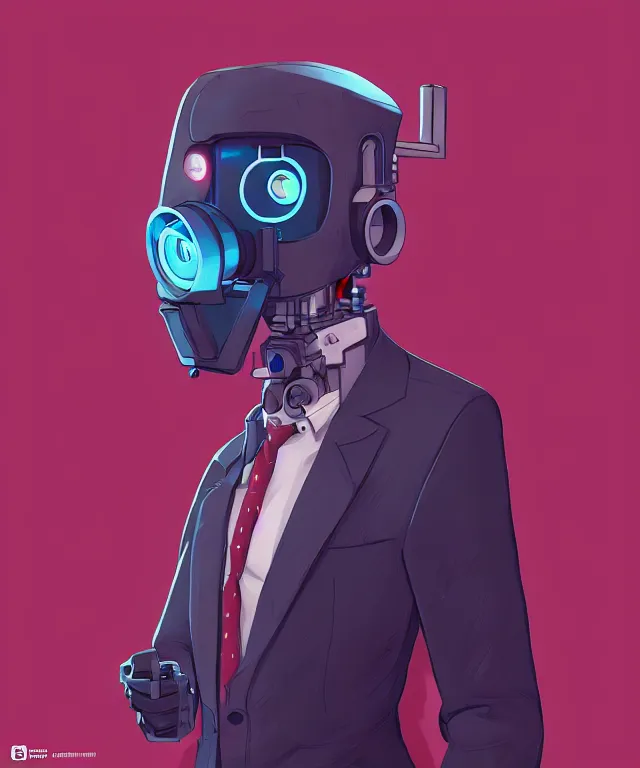 Prompt: a portrait of an anthropomorphic surveillance camera wearing a suit, pointing at the camera, cyberpunk!, fantasy, elegant, digital painting, artstation, concept art, matte, sharp focus, illustration, art by josan gonzalez