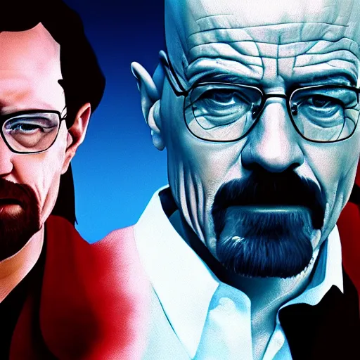 Image similar to breaking bad cast but younger, oil painting, octane render, 1 9 8 0 s camera, portrait