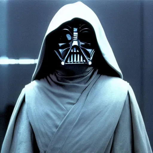 Prompt: jeff gold blum as emperor palpatine in the original trilogy, star wars movie, photo