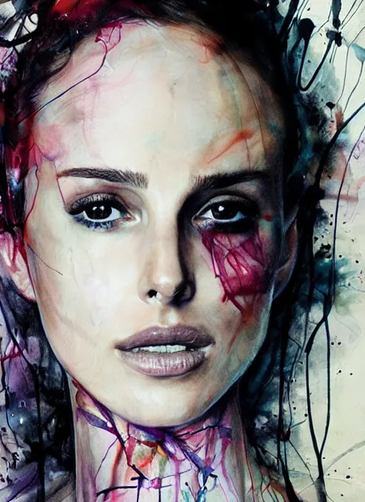 Image similar to nathalie portman by agnes cecile