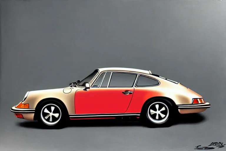 Image similar to porsche 9 1 1 syd mead