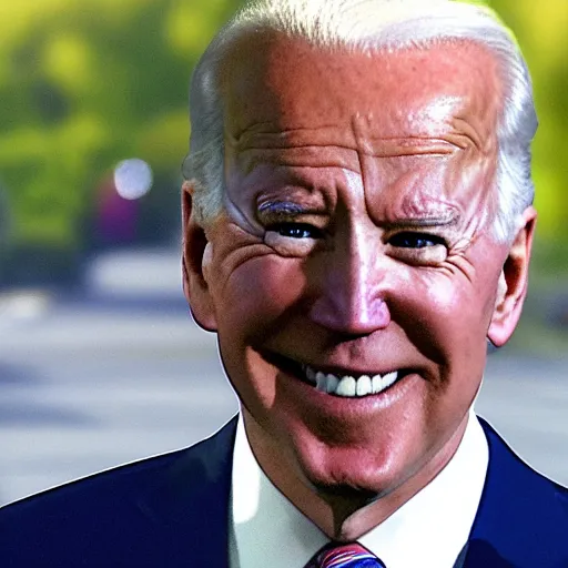 Image similar to dashcam footage of joe biden doing backflips