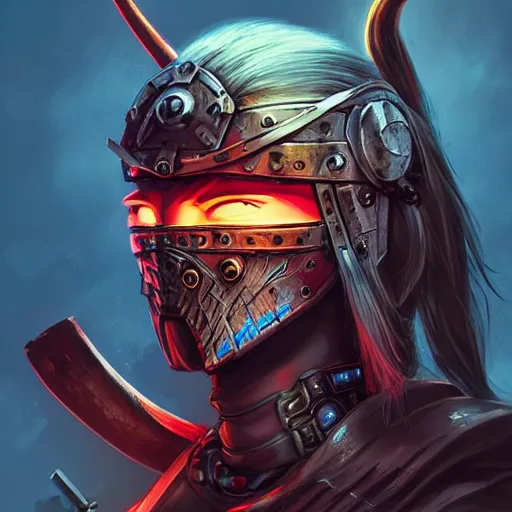 Image similar to cyberpunk viking helmet mask warrior goddess robot ninja fantasy, art gta 5 cover, official fanart behance hd artstation by jesper ejsing, by rhads, makoto shinkai and lois van baarle, ilya kuvshinov, ossdraws