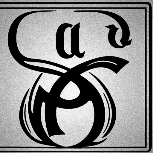 Prompt: the initials 'C.E.' as a logo with black letter text. gothic, grungy, serif font. black and white, flat colors. vector image. clean lines.