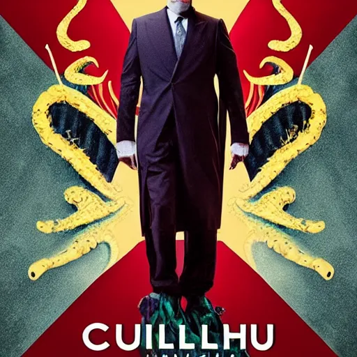 Prompt: Cthulhu netflix series poster