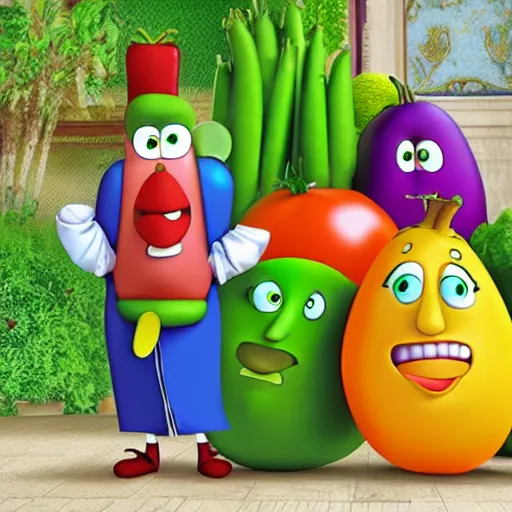 Image similar to jewish veggietales