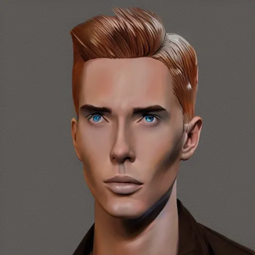 Image similar to Dean Venture in real life a long gaunt face and skinny body and neck, very thin, realistic, very realistic, hyperrealistic, highly detailed, very detailed, extremely detailed, detailed, digital art, oil painting, trending on artstation, headshot and bodyshot, detailed face, very detailed face, extremely detailed face, HD Quality, 8k resolution, very very detailed face, real life