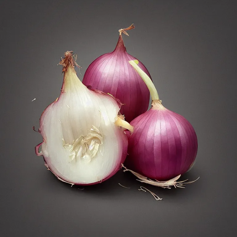 Image similar to onion by wayne barlow, 8 k, fantasy, dark