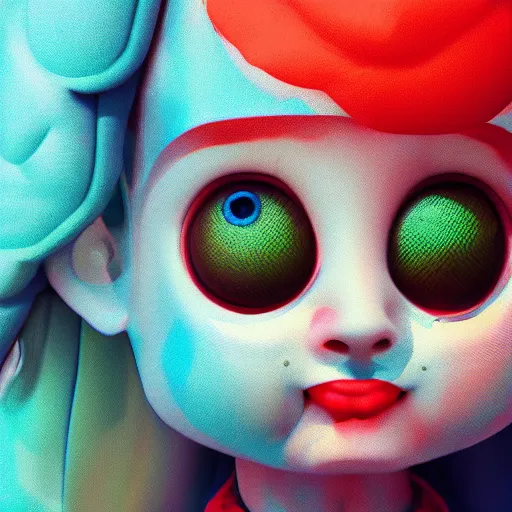 Image similar to hi mark ( akwaaba tommy ), in the style of billelis and james jean and pedro conti and stanley kubrick, kawaii colors, photorealistic, epic, super technical, 3 d render