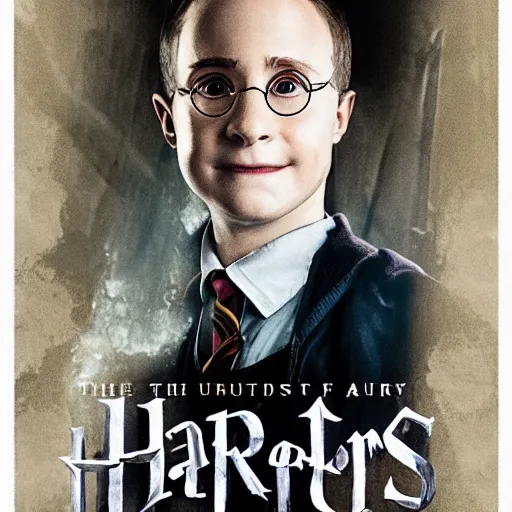 Prompt: Harry Potter and the Cursed Child promotional image of Albus Potter