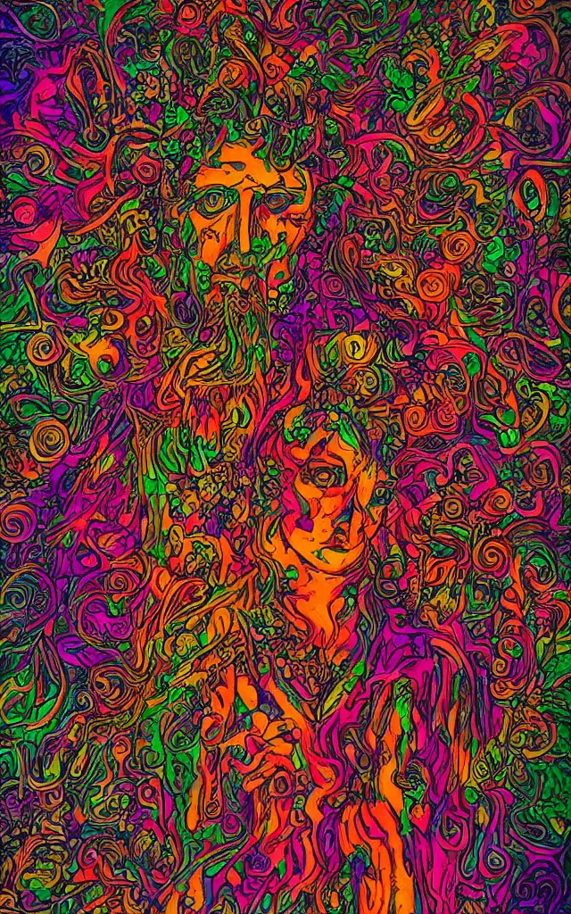 Prompt: Psychedelic Dionysus