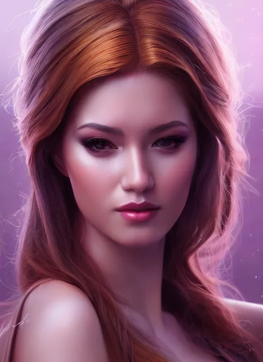 Image similar to photo of a gorgeous young woman honey sorceress in the style of stefan kostic, realistic, sharp focus, 8 k high definition, insanely detailed, intricate, elegant, art by stanley lau and artgerm