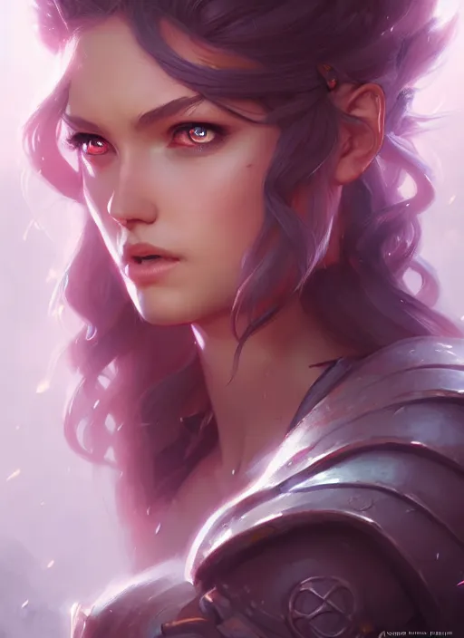 Image similar to percian princess, portrait, art by artgerm and greg rutkowski and magali villeneuve, d & d, fantasy, highly detailed, portrait, digital painting, trending on artstation, concept art, sharp focus, illustration