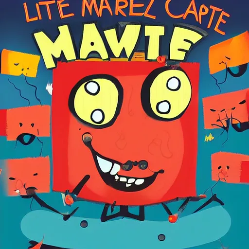 Image similar to little mr crazy mouth by richard hargreaves