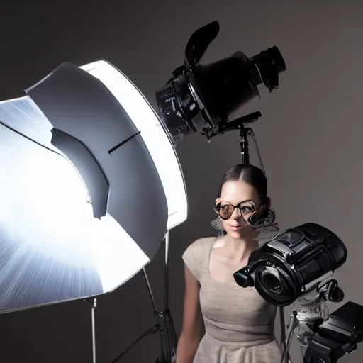 Image similar to sci - fi, luxury commercial shot, studio light