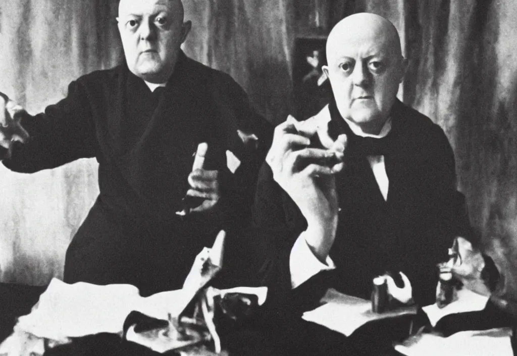 Prompt: aleister crowley