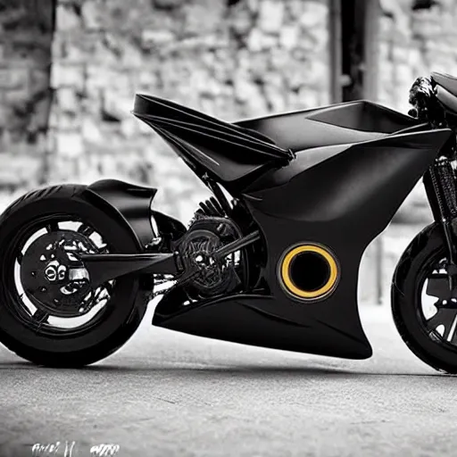 Prompt: batman style motorcycle