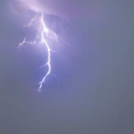 Image similar to violent turbulent cloud with lightning