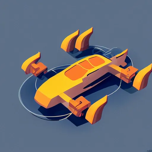 Prompt: isometric flying car diagram, blueprints, engineering design study by petros afshar and christopher balaskas and marius borgeaud and kiliain eng, well proportioned, highly detailed