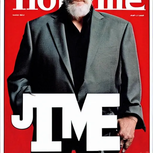 Image similar to jeff bridges the dude time magazine cover