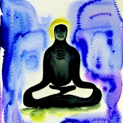 Image similar to zen reality watercolor