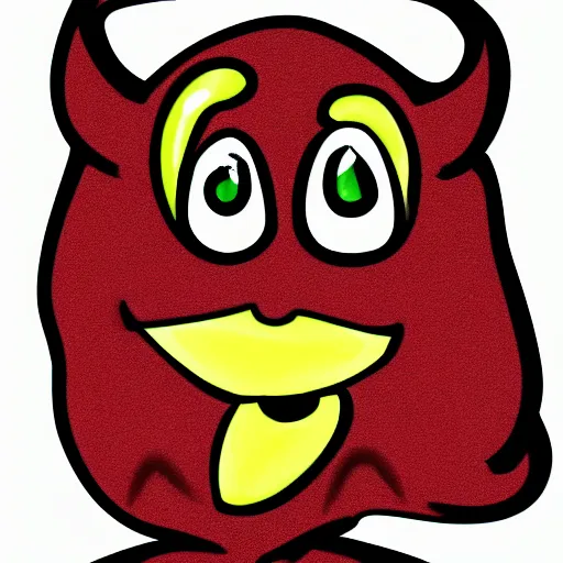 Prompt: devil clipart small