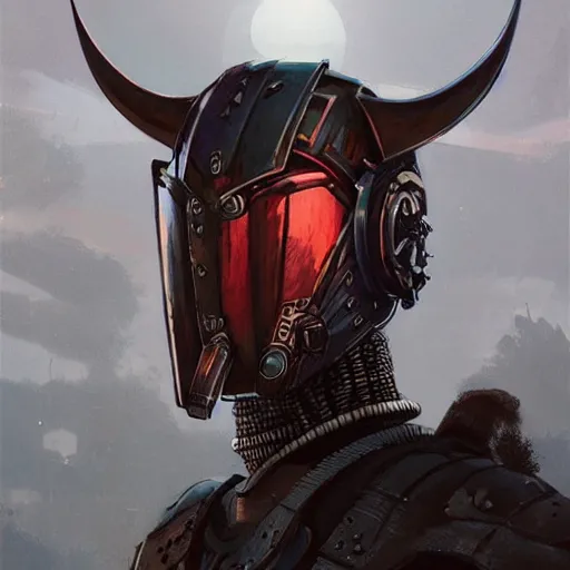 Image similar to cyberpunk viking helmet mask warrior goddess robot ninja fantasy, art gta 5 cover, official fanart behance hd artstation by jesper ejsing, by rhads, makoto shinkai and lois van baarle, ilya kuvshinov, ossdraws