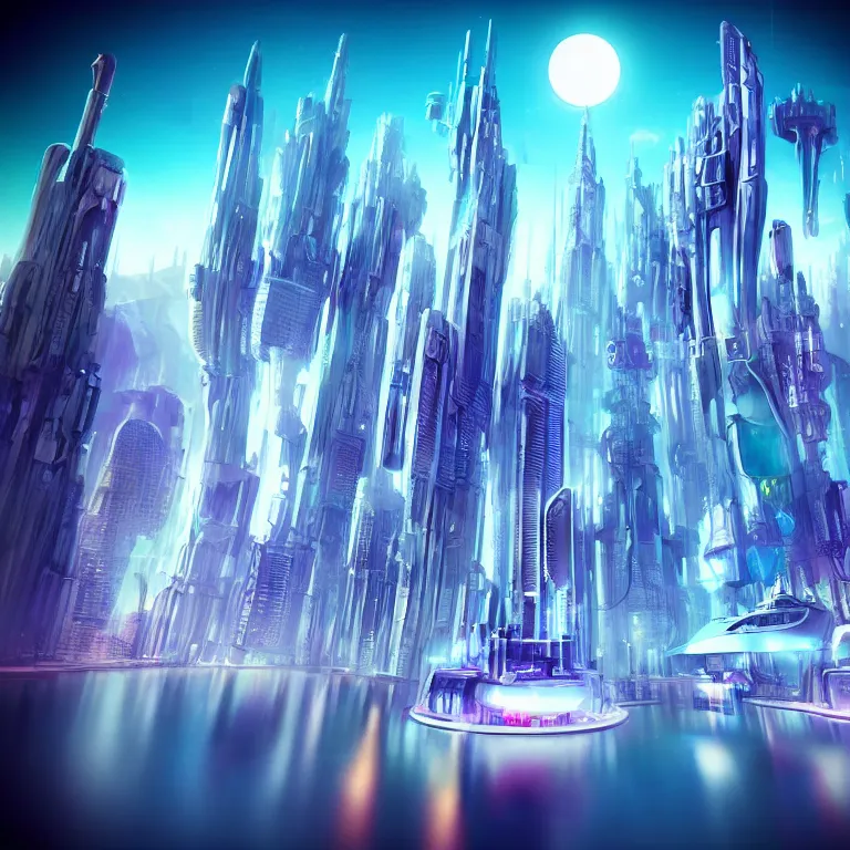 Prompt: futuristic city with dream like cute things, the future belongs to those who believe in the beauty of their dreams