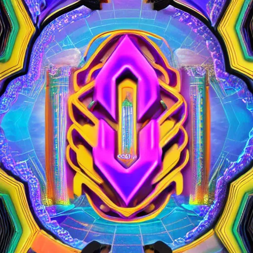 Image similar to a and w vaporwave logo, digital art, cosmic, 3 d high definition, trending on art station, photorealistic, high resolution, 8 k, octane, hyper detailed, insane details, intricate, elite, ornate, elegant trend, highly detailed and intricate, sharp focus, photography, unreal engine