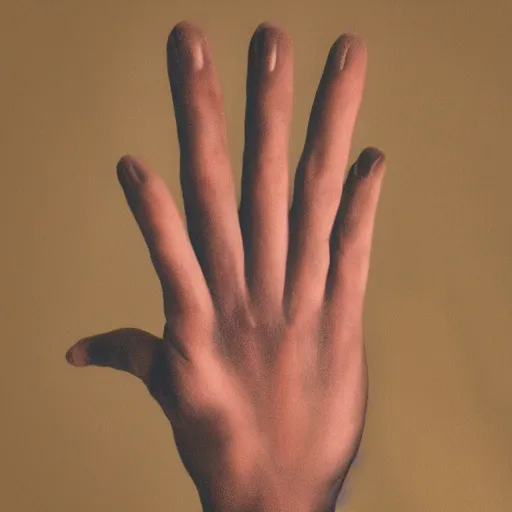 Image similar to a hand