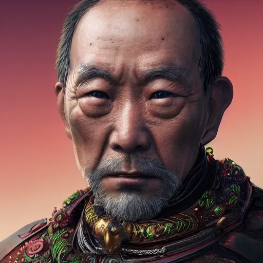 Image similar to portrait of Ao Bing, digital art, highly detailed, concept art, intricate, sharp focus, Trending on Artstation HQ, deviantart, unreal engine 5, 4K UHD image